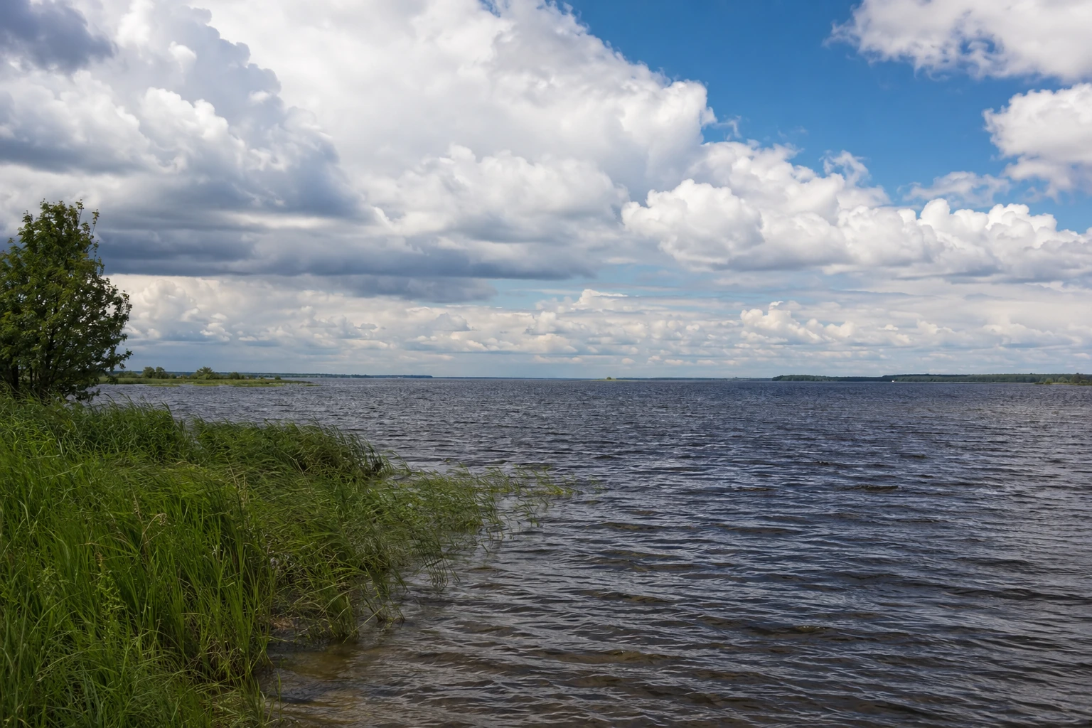 Озеро Ильмень в Новгородской области