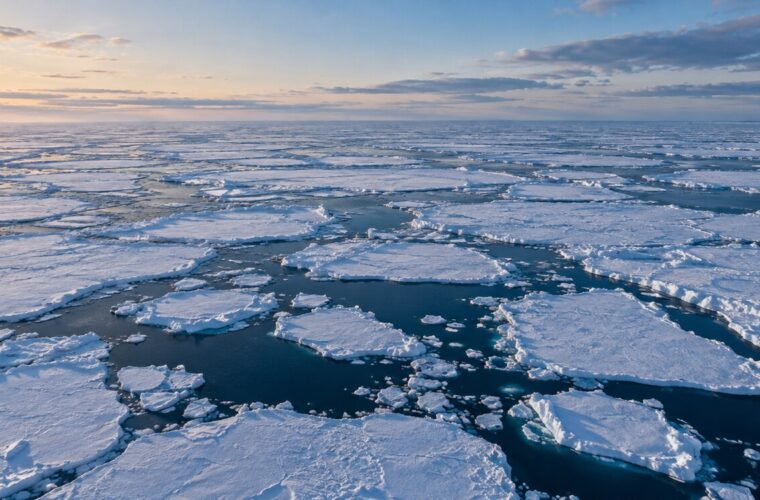 Дрейфующие морские льды Северного Ледовитого океана