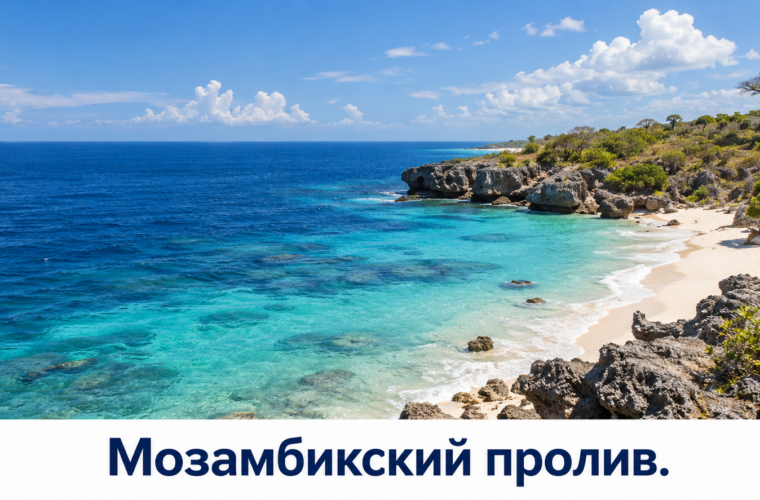 Мадагаскарское побережье у широких вод Мозамбикского пролива